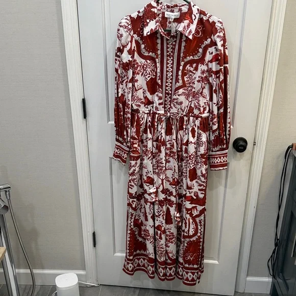 Striking Hunter Bell Central Park Rosie Maxi Dress NWT! - Picture 7 of 13